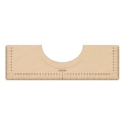 T-Shirt Linjal Trä 44cm