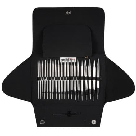 Â Addi Click Basic Rundstickorset Mässing 60-100cm 3,5-10mm - 10 storlekar
