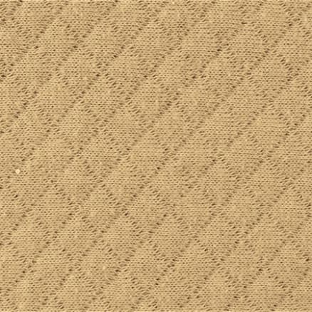 Bomullsjersey Double Face Tyg 552 Beige - 50 cm