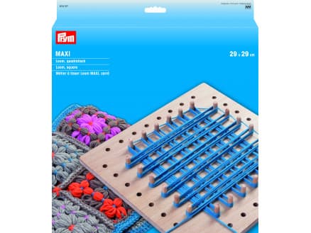 Prym Loom Maxi Fyrkant Spikväv Trä 29x29 cm