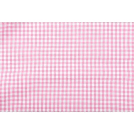 Köksrutor 4x4mm Bomullstyg 523 Rosa 140cm - 50cm