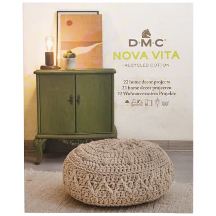 DMC Nova Vita 12 Mönsterbok - 22 Projekt till hemmet (EN/DE/NL)