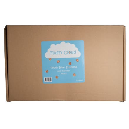 Fluffy Cloud Fyllnadsvadd / Nallefyllning / Dockfyllning / Kuddfyllning / Vadd / Stoppning 2000g