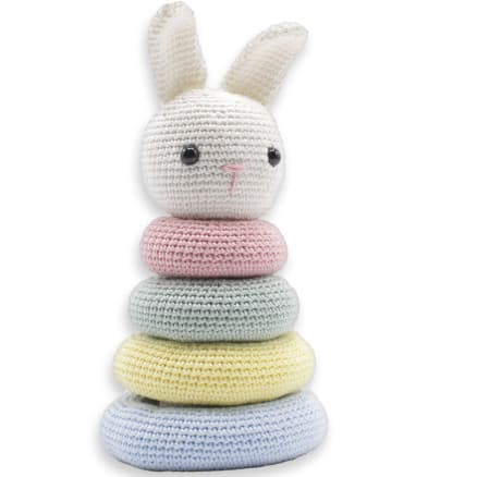 Gör det själv/DIY set Stacking Bunny Virkning