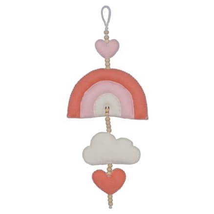 Gör det själv/DIY set Regnbåge Hanger Rosa Filt
