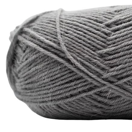 Kremke Soul Wool Edelweiss Alpaka 052 Mörkgrå