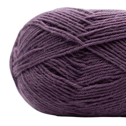 Kremke Soul Wool Edelweiss Alpaka 006 Grå Ljung