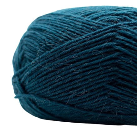 Kremke Soul Wool Edelweiss Alpaka 041 Djup Blå