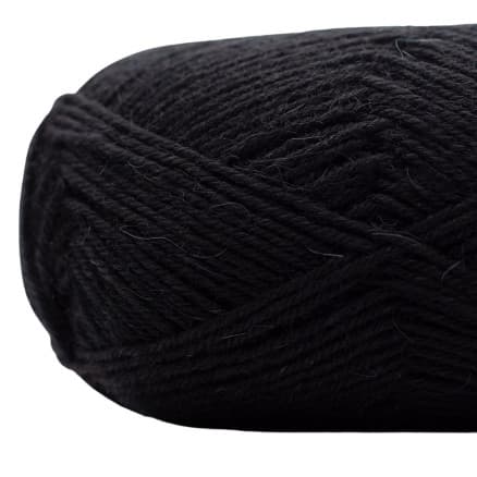 Kremke Soul Wool Edelweiss Alpaka 056 Svart