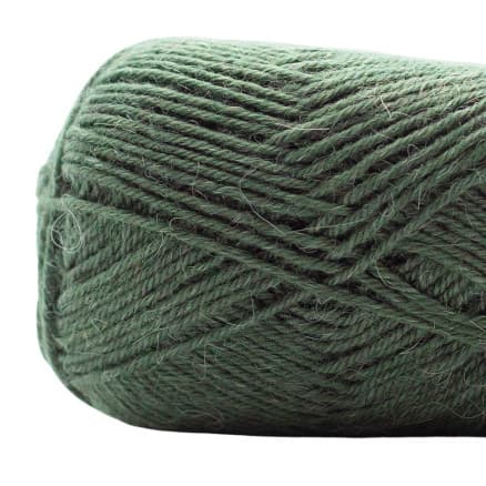 Kremke Soul Wool Edelweiss Alpaka 047 Beetle Grön