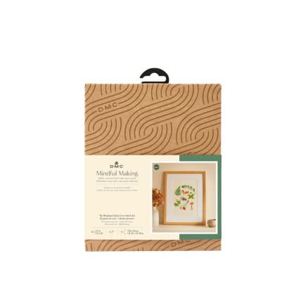 DMC Mindful Making Broderi Kit Korsstygn Skogbotten
