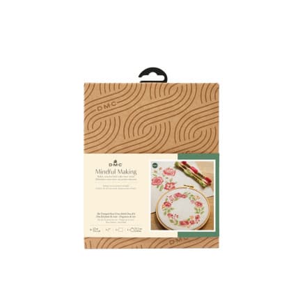 DMC Mindful Making Broderi Kit Korsstygn Ros