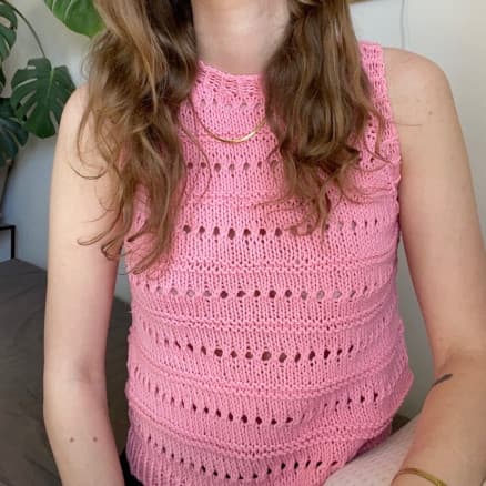 Maddie Top av Rito Krea - Väst stickmönster strl. XS-L