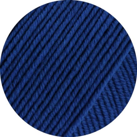 Lana Grossa Cool Wool Garn 2099 Marinblå