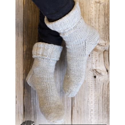 Winter Wander by DROPS Design - Sockar Stickmönster str. 38/40 - 44/46