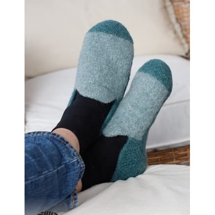 Good Morning Slippers by DROPS Design - Tofflor Stickmönster str. 35/37 - 44/46