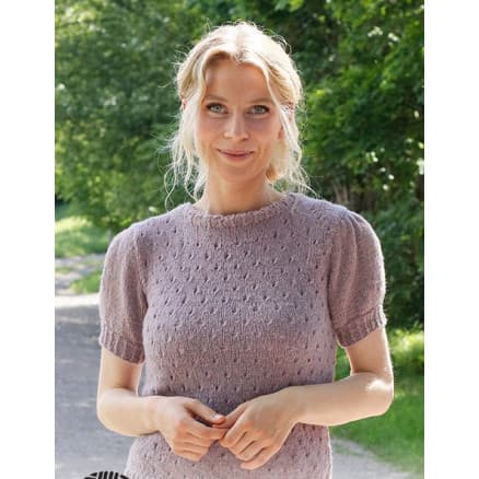 Fairy Woods Topp by DROPS Design - Topp Stickmönster str. S - XXXL