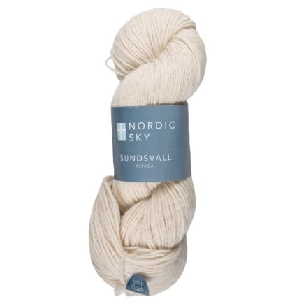 Nordic Sky Sundsvall Alpaca Garn - Naturell