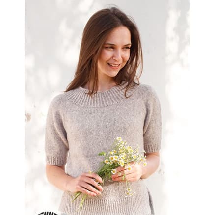 Daisy Lane by DROPS Design - Tröja Stickmönster str. XS - XXL