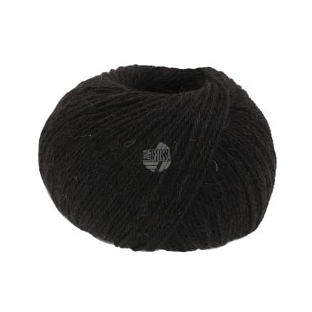 Lana Grossa Natural Alpaca Classico Garn 108 Svart