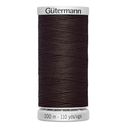 Gütermann Sytråd Extra Stark 696 Mörkbrun - 100m