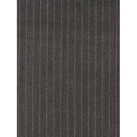 Gabardin / kritstrecksrandig smal 150cm 063 Mörkgrå - 50cm