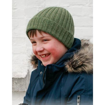Winter Fun by DROPS Design - mössa stickmönster strl. 2 - 12 år