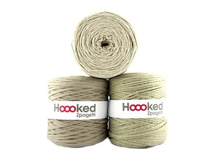 Hoooked Zpagetti Tyggarn Unicolor 17 Beigenyanser 1 st.