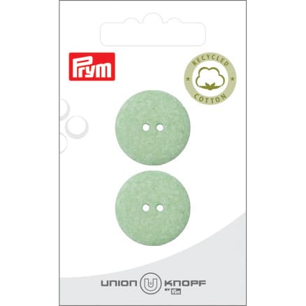 Prym Tygknapp Grön 23mm - 2 st.