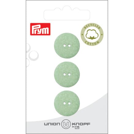 Prym Tygknapp Grön 18 mm - 3 st.