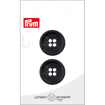 Prym Plastknapp Svart 23mm - 2 st.