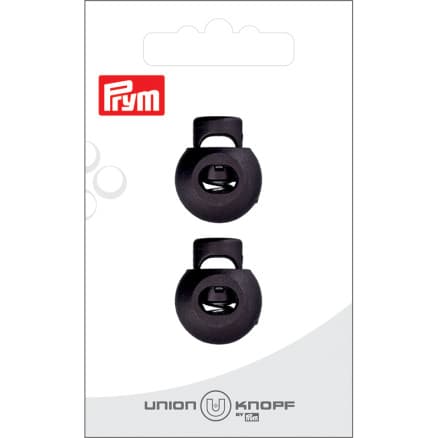 Prym Snörstopp Svart 8mm - 2 st.