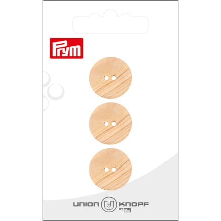 Prym Beige Träknapp 18mm - 3 st.