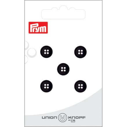 Prym Plastknapp Svart 9 mm - 5 st.