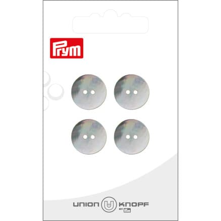 Prym Knapp Vit 15 mm - 4 st.
