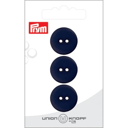Prym Platt Plastknapp Marin 20 mm - 3 st.