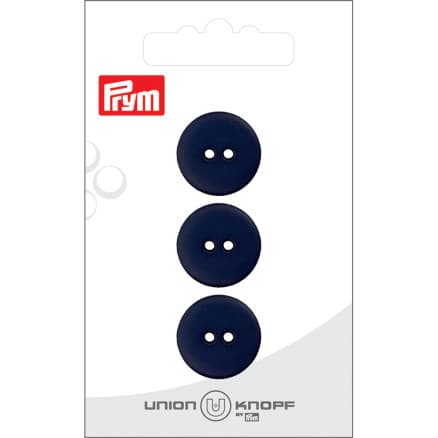Prym Platt Plastknapp Marin 18 mm - 3 st.