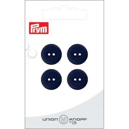 Prym Platt Plastknapp Marin 15mm - 4 st.