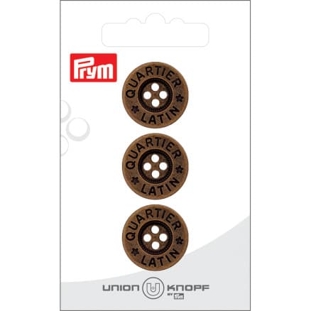 Prym Antik Knapp Mässing 20mm - 3 st