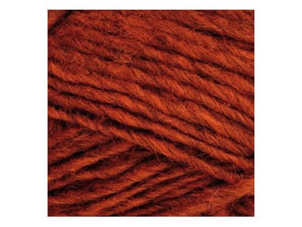 Ãstex Ãlafoss Lopi garn Unicolor 1236 Mörk Orange