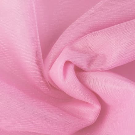 Tyll med Glitter Tyg 150cm 16 Rosa - 50cm