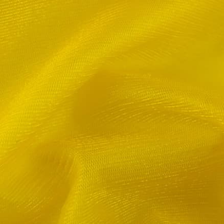 Tyll med Glitter Tyg 150cm 29 Gul - 50cm