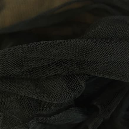 Brudtyll Tyg 300cm 19 Svart - 50cm