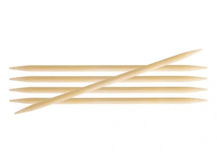 KnitPro Bamboo Strumpstickor Bambu 15cm 3,25mm / 5.9in US3