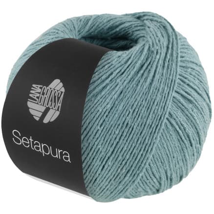 Lana Grossa Setapura Garn 13 Mint Turkos