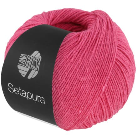 Lana Grossa Setapura Garn 8 Rosa