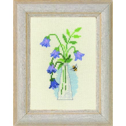 Permin Broderikit Blåklocka 13x18cm