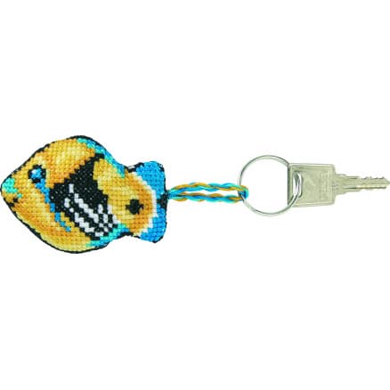 Permin Broderikit Picasso Fisk 7x5cm