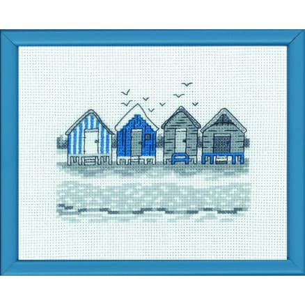 Permin Broderikit Badhus 14x18cm
