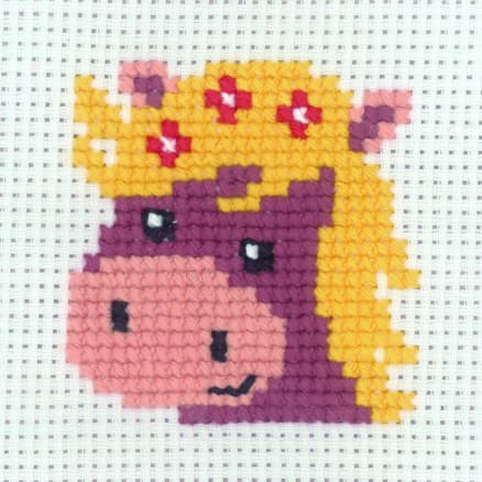 Permin Broderikit Häst 8x8cm